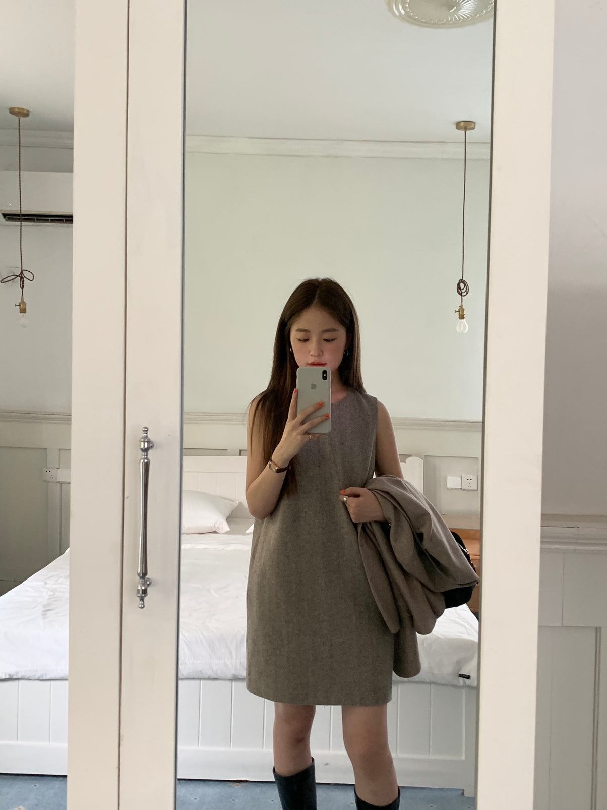 韓国風 ミニワンピース レディース きれいめ おしゃれ カジュアル 大人可愛い 夏服 半袖 aライン