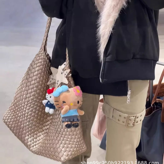バッグ レディース トートバッグ ショルダーバッグ 編み