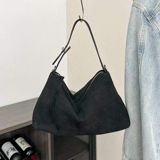 つや消し 本革 牛革 バッグ レディース ハンドバッグ