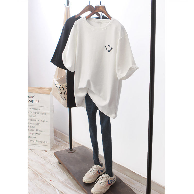 レディース ルーズ 半袖Tシャツ ゆったり