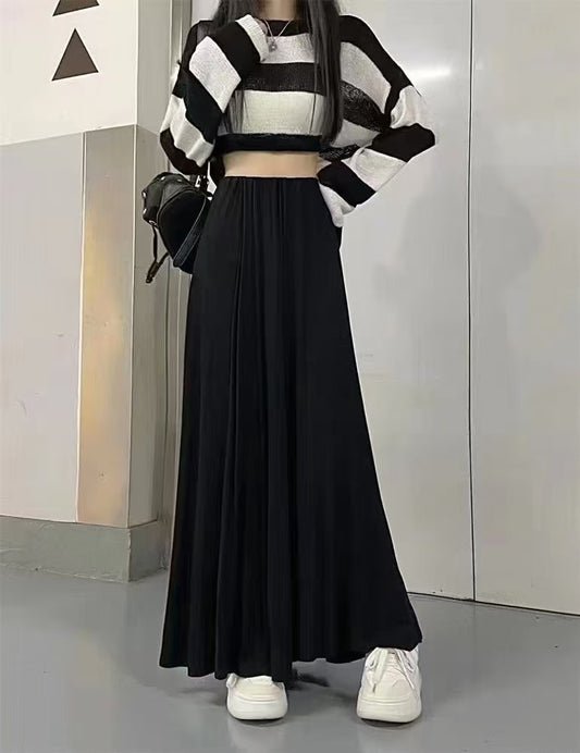 スカート ニット おしゃれロングスカートふわふわ素材
