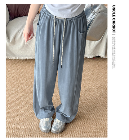 レディース ロングパンツ デニム 薄手 ストレートパンツ カジュアル  春夏