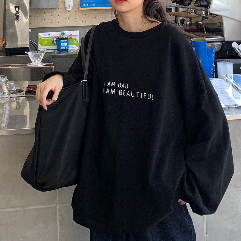 レディース 薄手 スウェットシャツ ロングTシャツ トレーナー