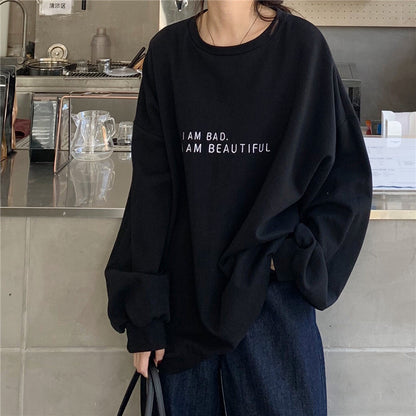 レディース 薄手 スウェットシャツ ロングTシャツ トレーナー