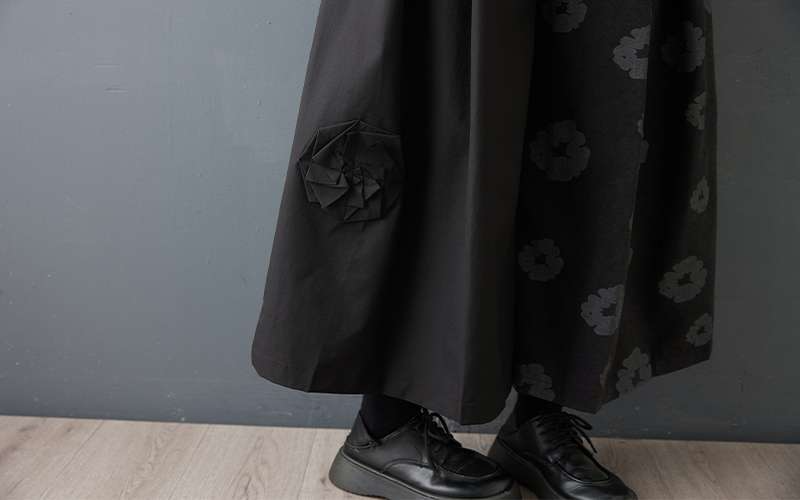 レディース 花柄 ワイドパンツ カジュアルパンツ フラワー