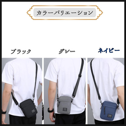 ミニショルダーバッグ サコッシュ 小さめ ショルダーポーチ スマホバッグ スマホ ポーチ ミニショルダー ミニバッグ 斜めがけ 肩掛け ショルダーバッグ メンズ レディース 子供 キッズ ナイロン 軽量 小型 コンパクト 防水 撥水