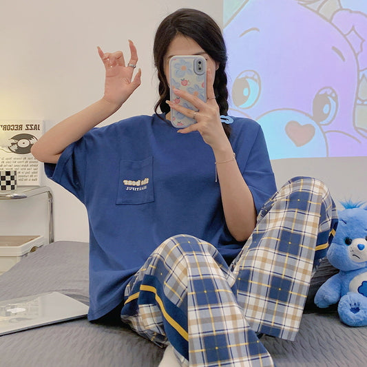 パジャマ レディース 半袖 セットアップ 上下セット