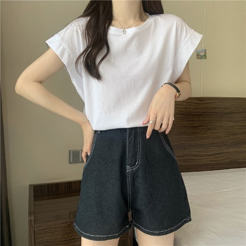 レディース ゆったり Tシャツ ノースリーブ タンクトップ トップス 無地
