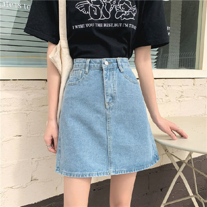 レディース デニムスカート