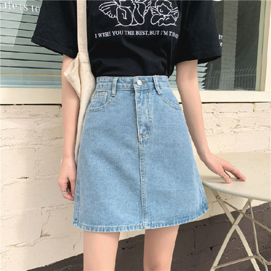 レディース デニムスカート
