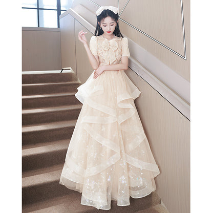 ワンピース ドレス レース 結婚式 パーティー