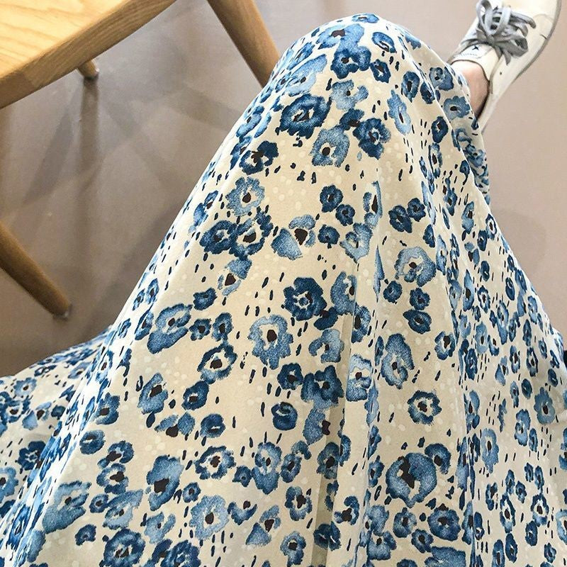 花柄 ワンピース 長袖