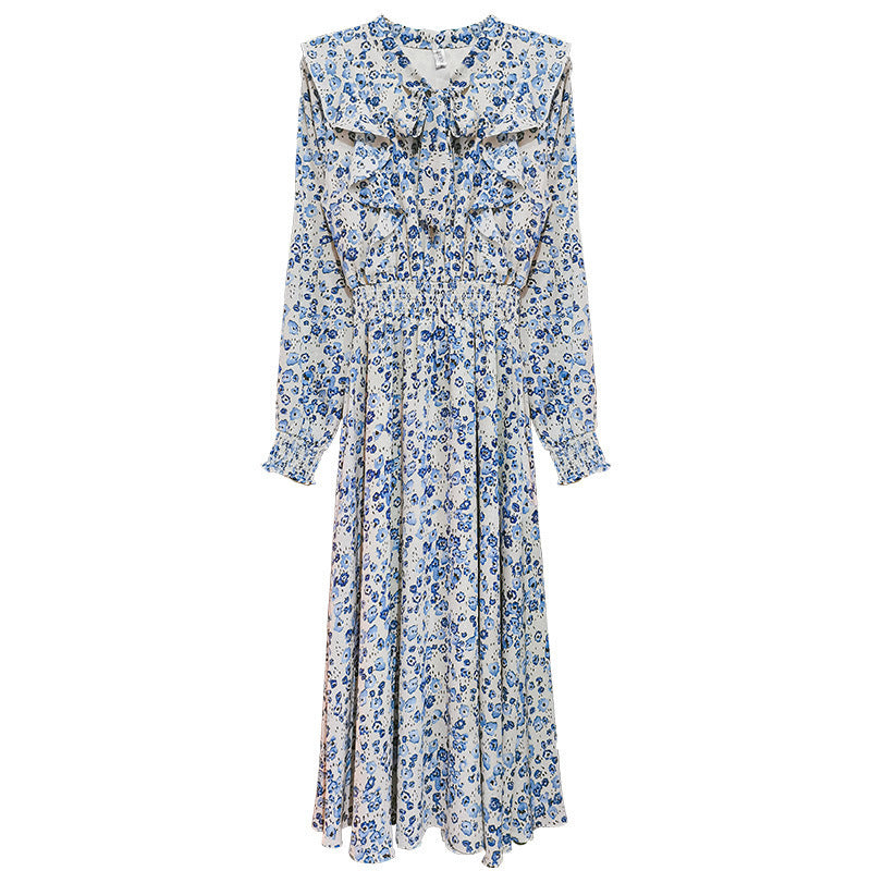 花柄 ワンピース 長袖