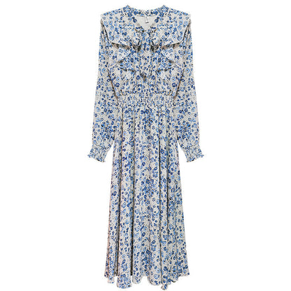 花柄 ワンピース 長袖