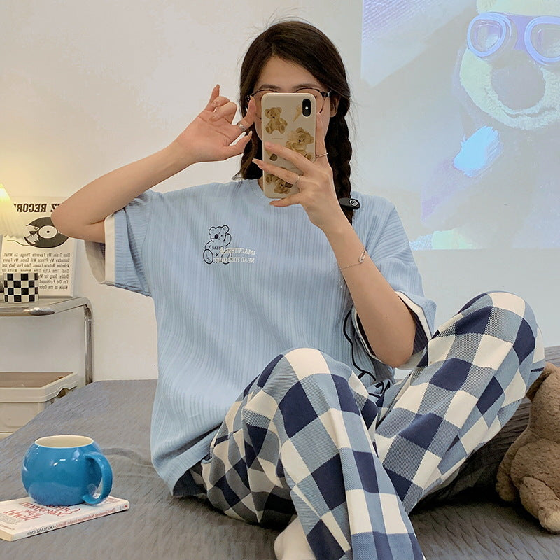 パジャマ レディース 半袖 セットアップ 上下セット