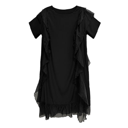 レディース ブラックワンピース ゆったり