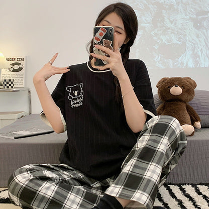 パジャマ レディース 半袖 セットアップ 上下セット