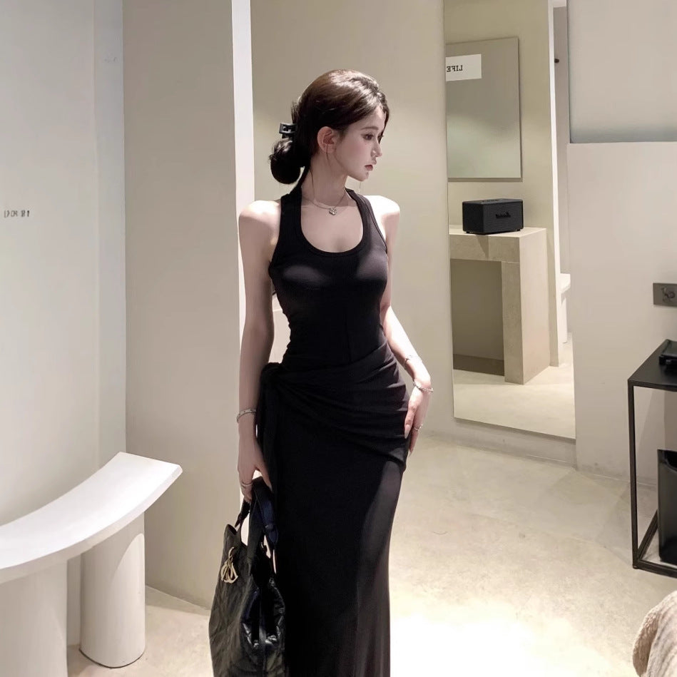 レディース ショール付き ロングワンピース ノースリーブ ロングスカート