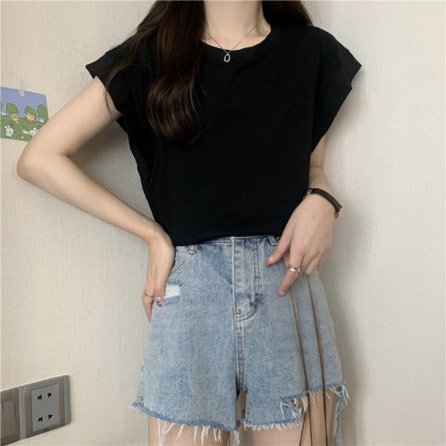 レディース ゆったり Tシャツ ノースリーブ タンクトップ トップス 無地
