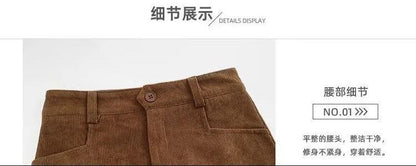Fat mm プラスサイズ女性用コーデュロイ Aラインスカート、秋、新デザイン、ハイウエスト、ブラック、スリム、ヒップにぴったり合うショートスカート